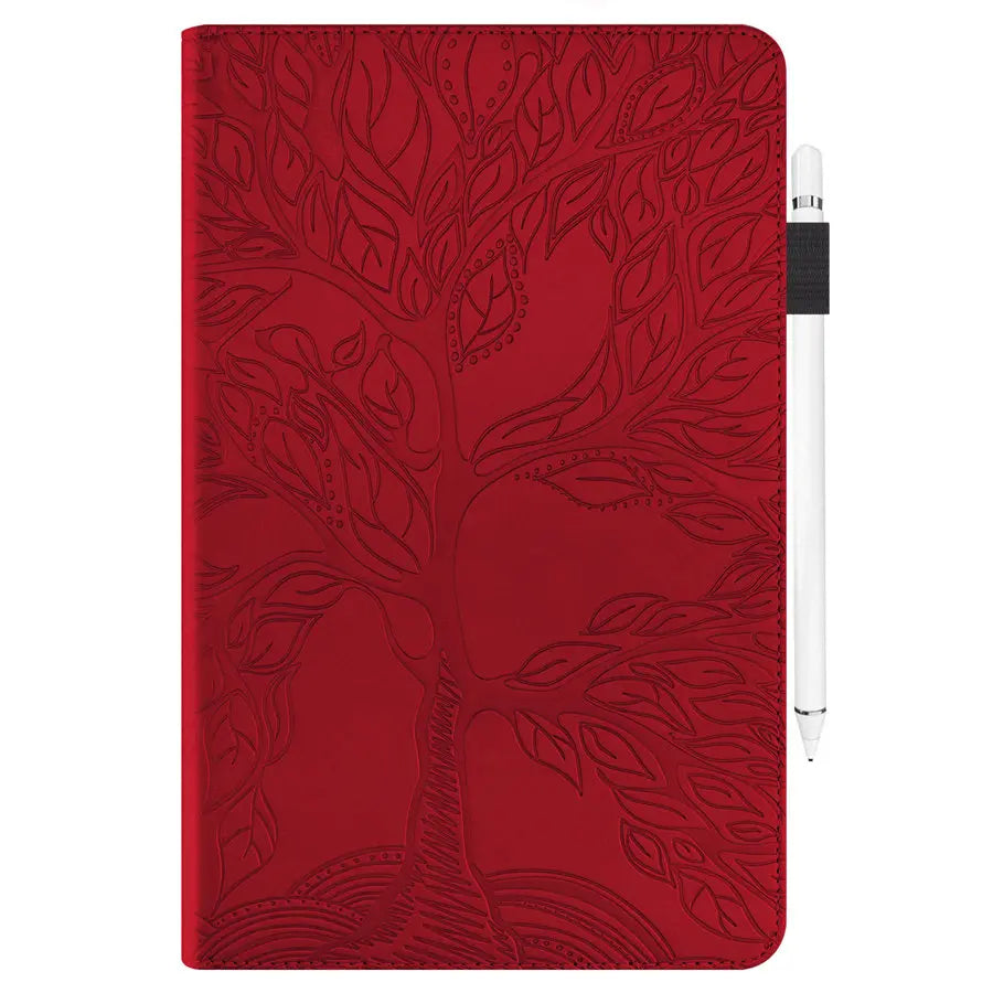 3D Arbre En Relief Pour Huawei MatePad 10.4 BAH3-AL00 BAH3-W09 BAH4-L09 W09 2022 Cas Souple TPU Tablette Couverture