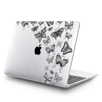 Coque rigide transparente imprimée pour MacBook