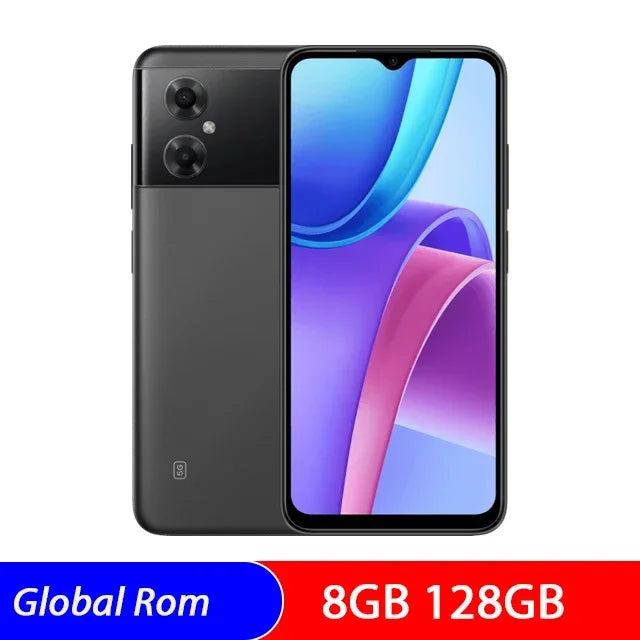 Global Rom Xiaomi Redmi Note 11R 4/6/8GB + 128GB MTK700 5000mAh 5G Smartphone 90 Hz 6.58 "FHD + 13MP Bluetooth 5.1 téléphones mobiles