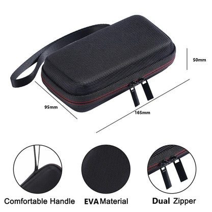 Hard Carrying Case for ANBER Alfred Retro Game Console Travel Storage Holder with SD Card Mesh Bag Portable Bag RG35XX H RG353M