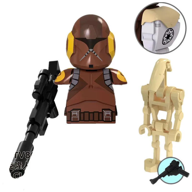 WM6147 le Service aérien spécial Delta militaire Alpha KSK neige léopard Commando marine sceaux forces d'enfants sauvages modèle bloc brique jouet