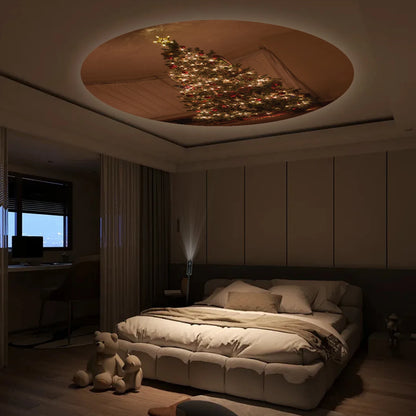 Lumière de projection d'arbre de Noël