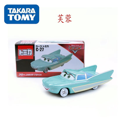 Tomy Tomica-Modèle de véhicule édition spéciale pour garçons, jouets moulés sous pression, voiture Tokyo, McQueen, Mater, Finn, McMissile, cadeau de collection, 1/64