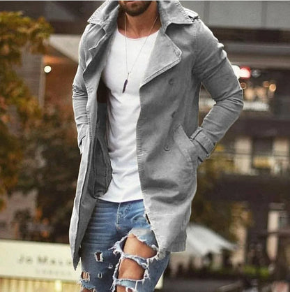 Manteau coupe-vent personnalisable pour hommes, veste décontractée, vestes de costume
