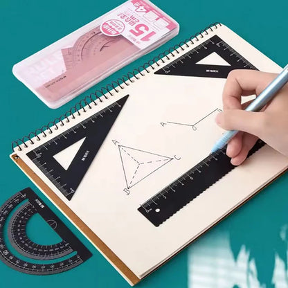 Ensemble de matériel de géométrie 4 en 1,