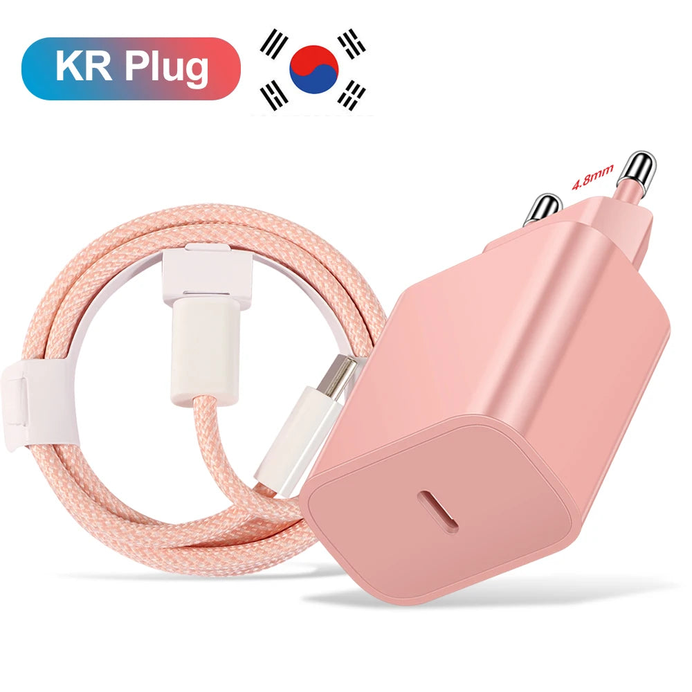 Chargeur USB C Type C 20W