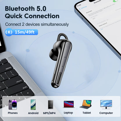 Bee M52 Bluetooth 5.0 casque avec double micro