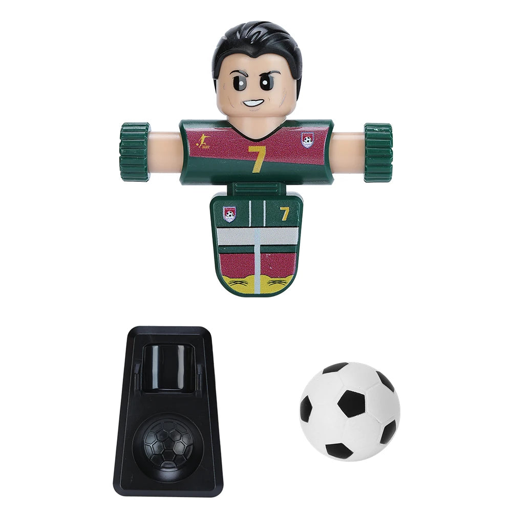 Nouveaux joueurs de football Fidget Spinner, jeu de baby-foot de table, jouets pour enfants, décor de bureau anti-Stress pour Collection