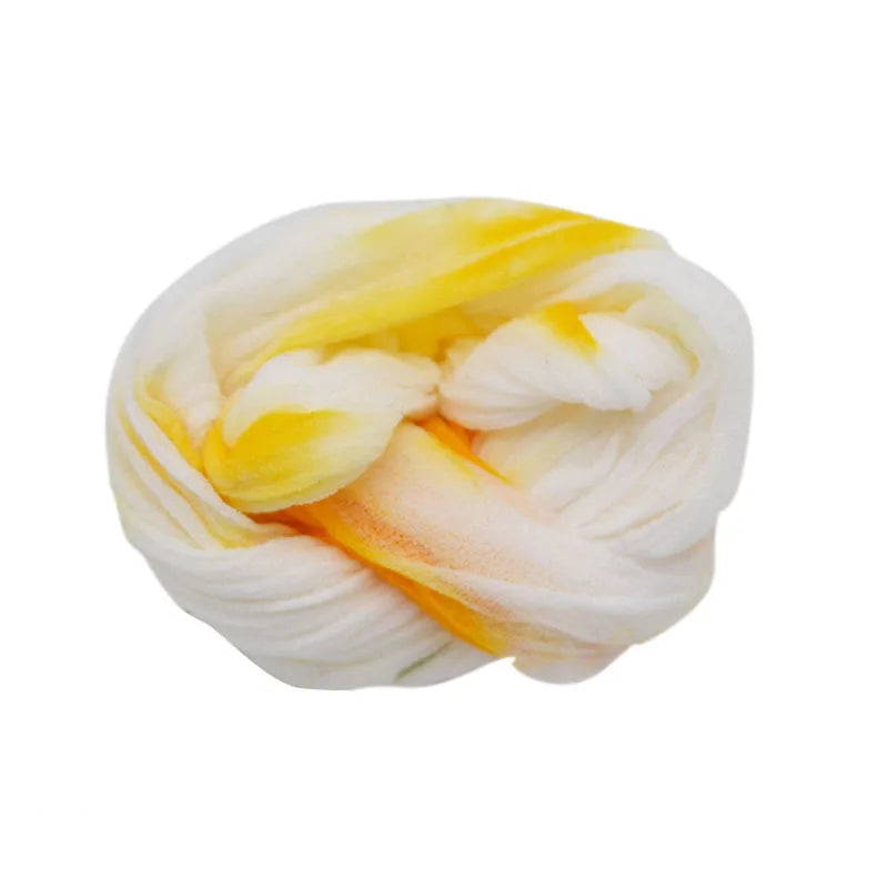 Lot de 5 pièces de bas de fleur en Nylon multicolore, rond, matériau de traction, accessoire fait à la main, artisanat de fleurs pour mariage à la maison
