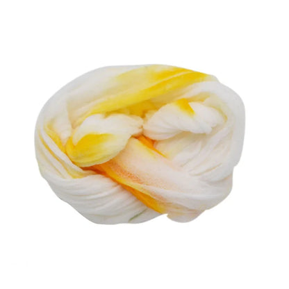 Lot de 5 pièces de bas de fleur en Nylon multicolore, rond, matériau de traction, accessoire fait à la main, artisanat de fleurs pour mariage à la maison
