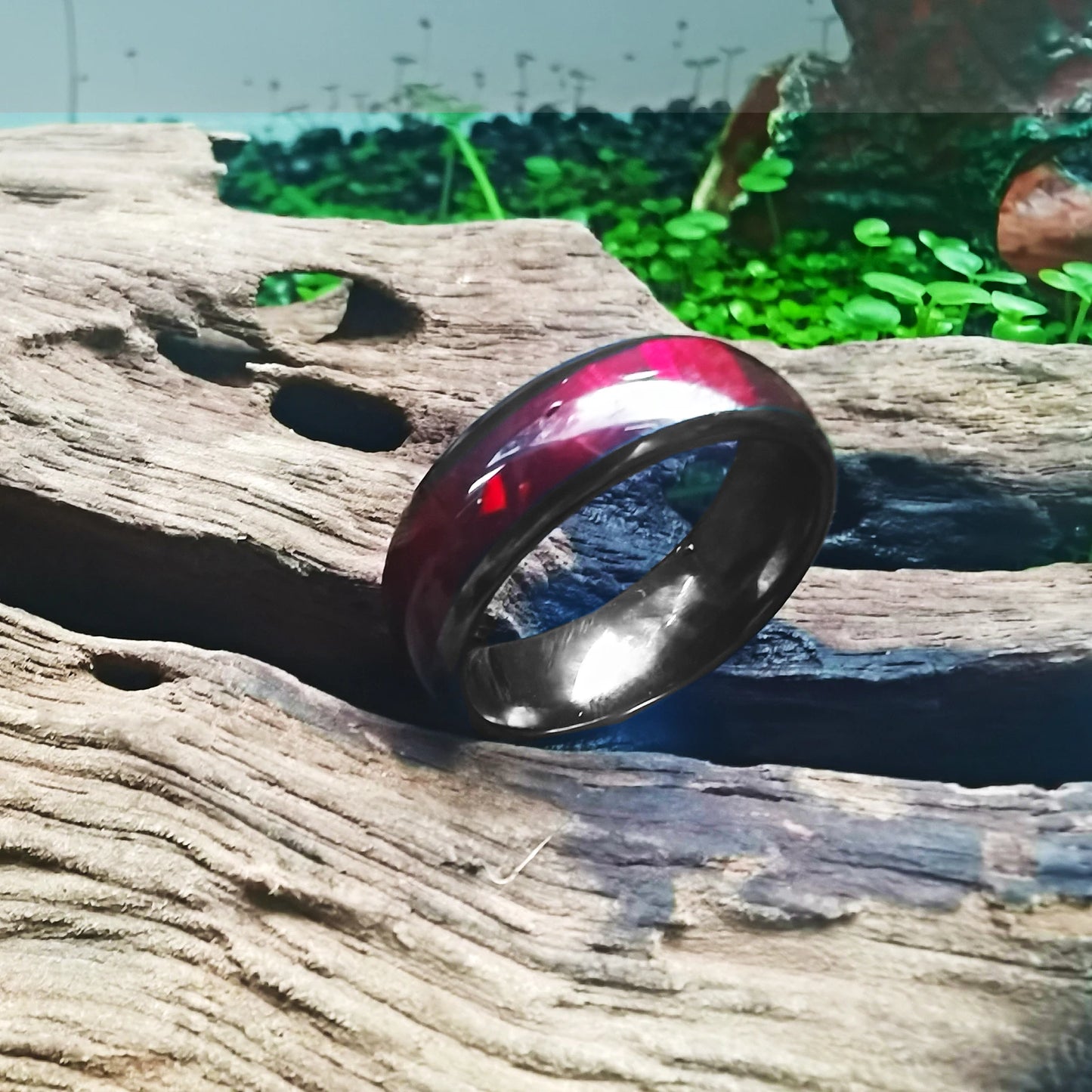 Ntag216 NFC bague en céramique époxy Programmable 888 octets pour hommes ou femmes bague cadeau