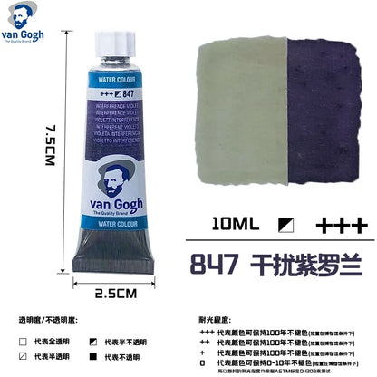 Talens Van Gogh – peinture aquarelle, Tube de 10ml,