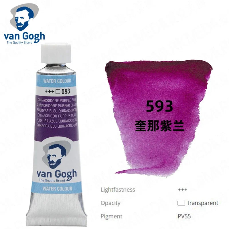 Talens Van Gogh – peinture aquarelle, Tube de 10ml,