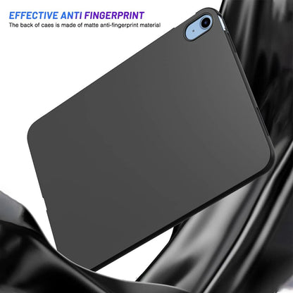 Coque arrière noire en Silicone souple pour tablette IPad Air Pro