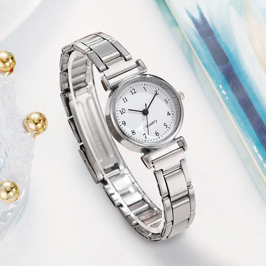 Mode petit cadran femmes montres  à Quartz pour femmes Reloj Mujer