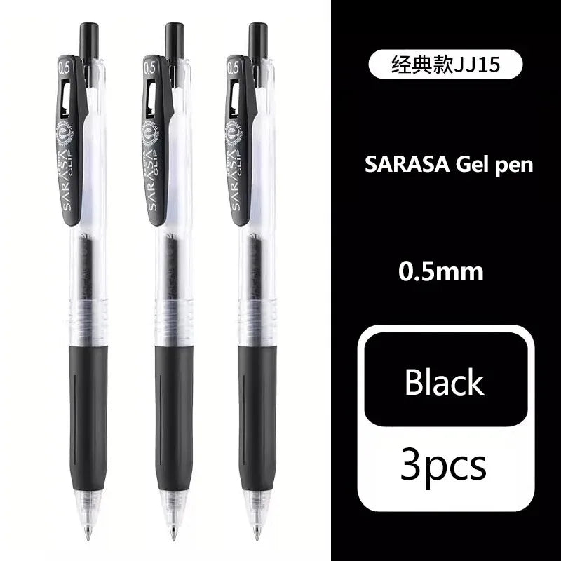 Stylos à encre Gel couleur zèbre JJ15  haute capacité rechargeable