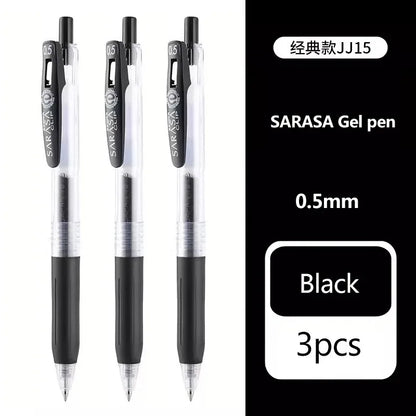 Stylos à encre Gel couleur zèbre JJ15  haute capacité rechargeable