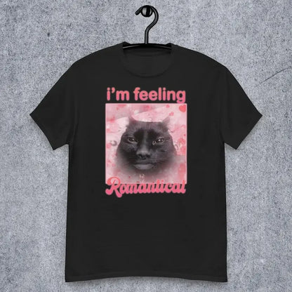 Je m'appelle romantique drôle chat imprimé été T-shirt cadeau pour femme chats malchés T-shirt blague idiot cadeaux Dank T-shirt