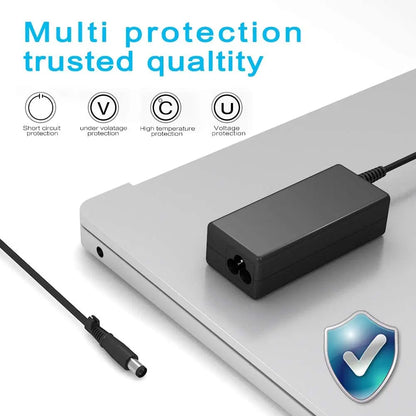 Chargeur 65W pour ordinateur portable, compatible avec Dell Inspiron