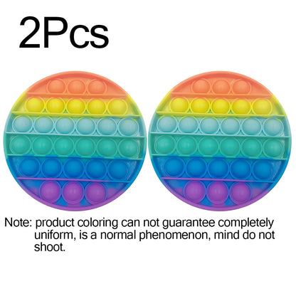 Jouets sensoriels à bulles, 2 pièces, pour autisme, besoins spéciaux, anti-Stress, décompression, jouets pour enfants