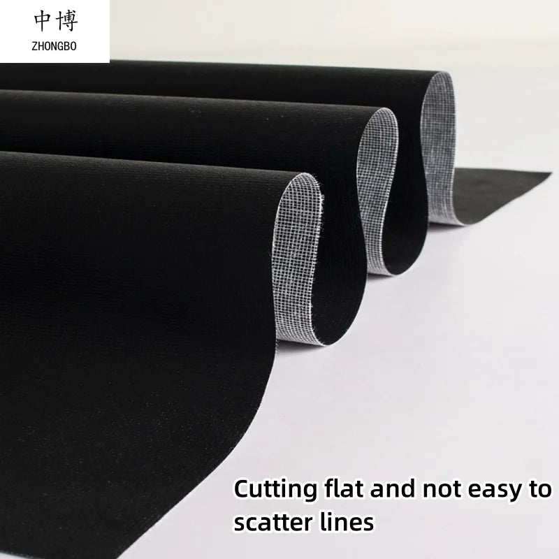 Toile de peinture à l'huile noire professionnelle, 1m/5m, pour peinture à l'huile, Pigments acryliques et fournitures artistiques, création artistique