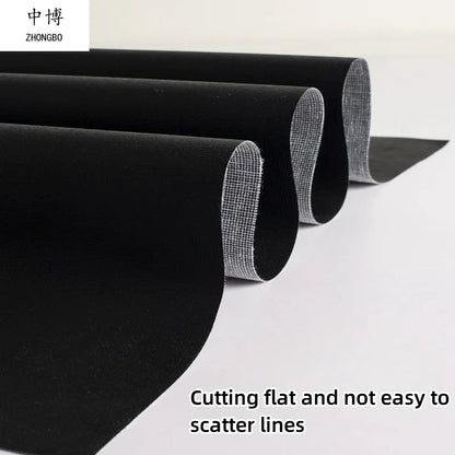 Toile de peinture à l'huile noire professionnelle, 1m/5m, pour peinture à l'huile, Pigments acryliques et fournitures artistiques, création artistique