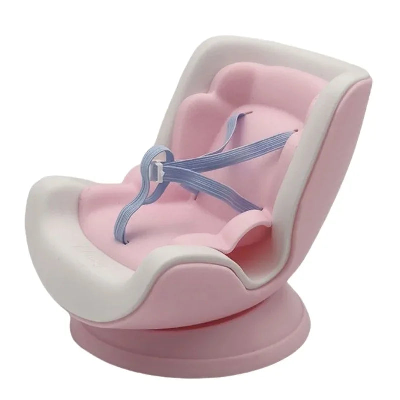 Siège de poupée en peluche 15-17cm pour siège de sécurité de voiture Labubu, jouet périphérique de décoration, cadeau d'anniversaire, jouet pour enfants, décoration à la mode