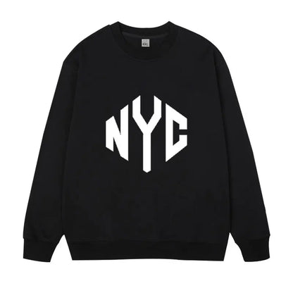 Grande taille hommes sweat pulls pull surdimensionné 6XL 7XL homme col rond manches longues imprimé noir hauts amples vêtements masculins