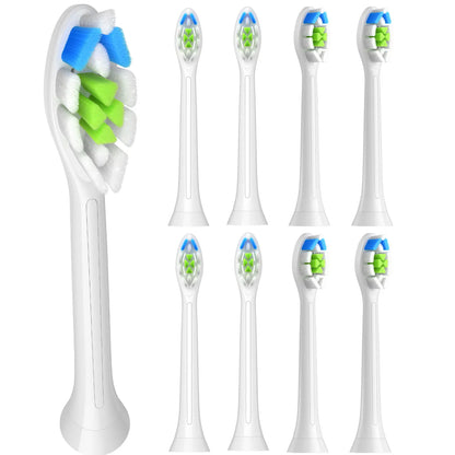 Têtes de brosse à dents de rechange pour têtes de rechange Phlips, tête de brosse à dents électrique Compatible avec Phllips, 4/8/16 pièces