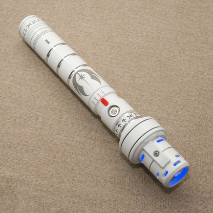 Sabre Laser RGB Neo Pixel Gravé, Swing Lisse, RapDueling, Tout Métal, Alliage d'Aluminium, Anime