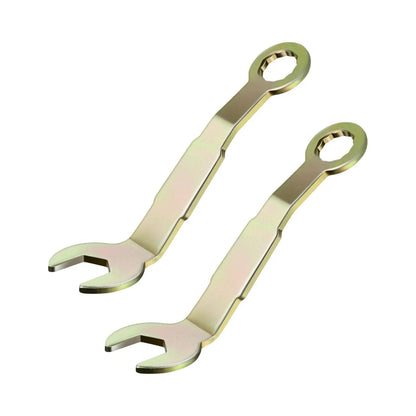 Clés de porte de poche, outil pratique de réparation de porte pivotante, clé ouverte de 3/8 pouces pour porte coulissante de camping-car, porte de poche