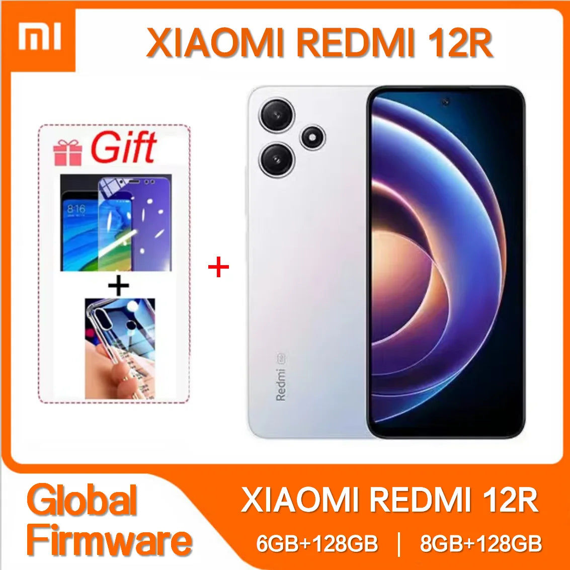 Xiaomi – téléphone intelligent Redmi Note 12R, 50mp, Android, 6.79 pouces, MediaTek, dimension 8200 Ultra, 140Hz, 5000mAh, 5G, Original