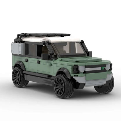 Décennie s de Construction de Voiture SUV Rovered Defender 110 P400, Modèle de Véhicule de Course Tout-Terrain, Briques, Puzzles, Jouets, Cadeau pour Garçon, Enfant