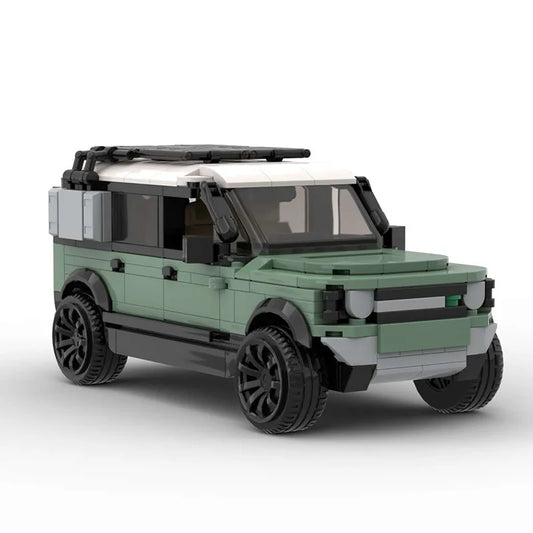 Décennie s de Construction de Voiture SUV Rovered Defender 110 P400, Modèle de Véhicule de Course Tout-Terrain, Briques, Puzzles, Jouets, Cadeau pour Garçon, Enfant