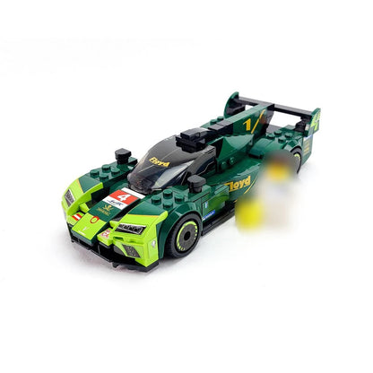 Ville voiture vitesse Champion modèle MOC briques de construction voiture de sport 680 technologie modulaire cadeaux vacances assembler enfants jouets costume