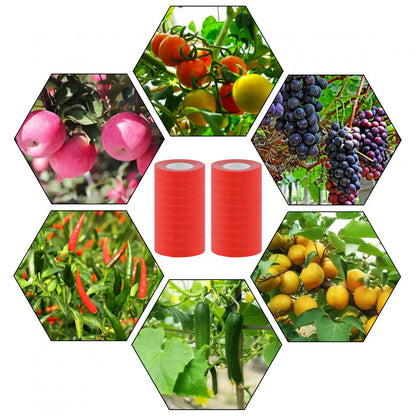 TomTagand-Ruban adhésif en plastique pour plantes, outils de jardin, machine à attacher, outil pour raisins et framboises, 20 pièces