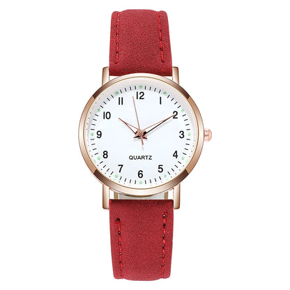 montre pour femme mode décontracté Simple Vintage petit cadran Quartz