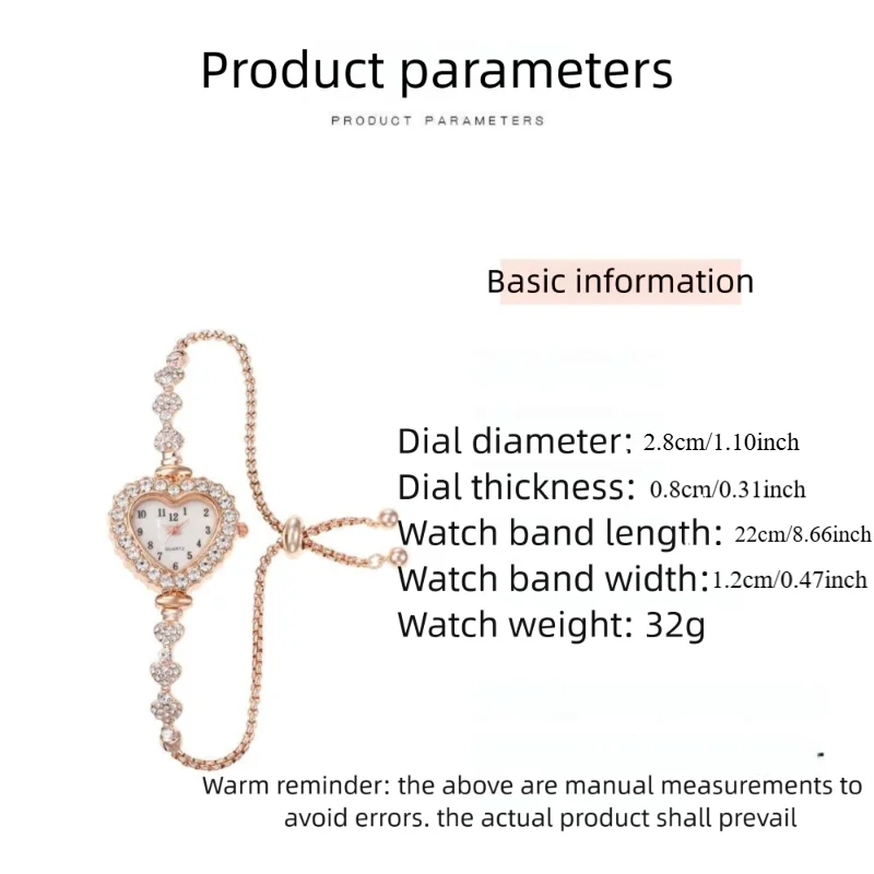 Montres à Quartz en acier inoxydable pour femmes, cloutées en strass et diamants, montre-Bracelet avec Bracelet réglable, décoration de poignet