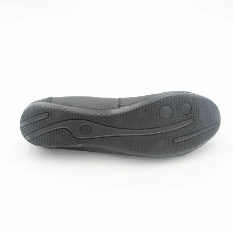 TIMETANG grande taille 34-43 femmes en cuir véritable chaussures plates femme chaussures de travail nouvelle mode femme décontracté unique chaussures femmes appartements