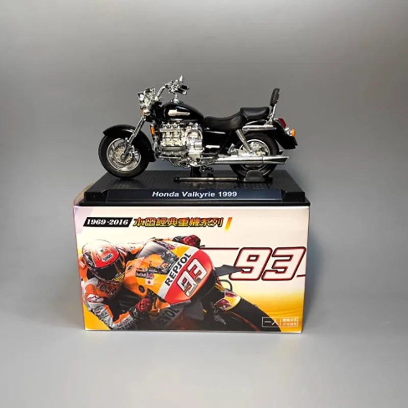 Modèle de moto en alliage moulé sous pression, échelle 1:24, Valkyrie1999, objets de collection, ornements finis, cadeau pour adultes, loisirs et jouets