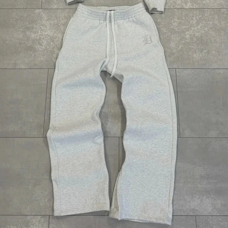 Y2K – costume rétro décontracté pour hommes, européen et américain, brodé, ample, mode, vêtements de sport gothiques, vêtements de rue, offre spéciale