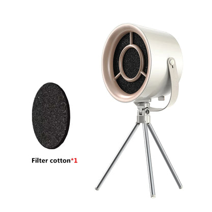 Mini hotte de bureau grande aspiration maison restaurant hot pot barbecue désodorisation purificateur de fumée portable machine d'extraction de fumée