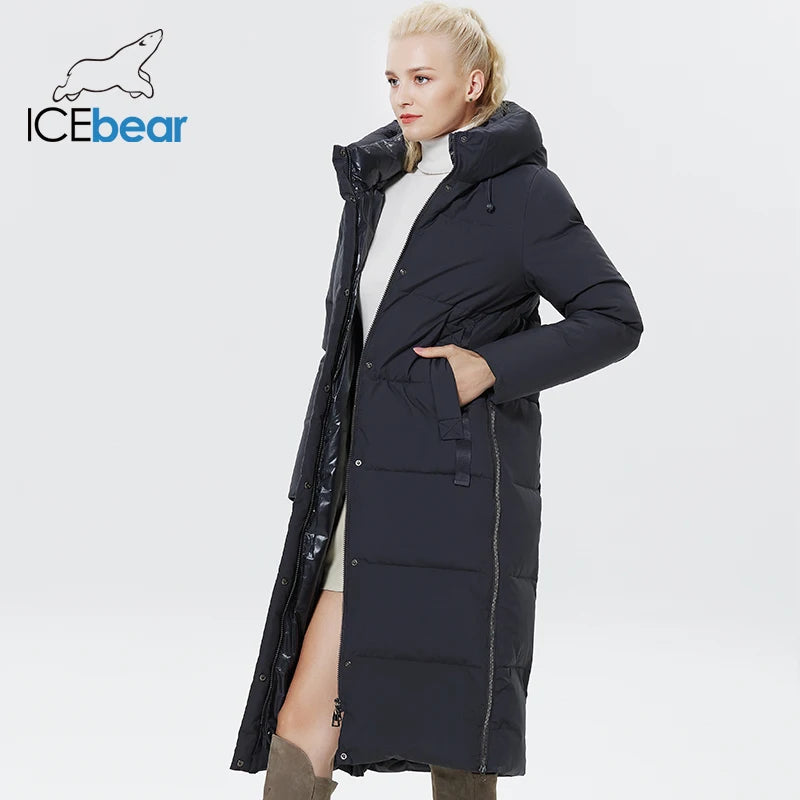 ICEbear-Parkas à capuche en coton pour femmes mode, 2023