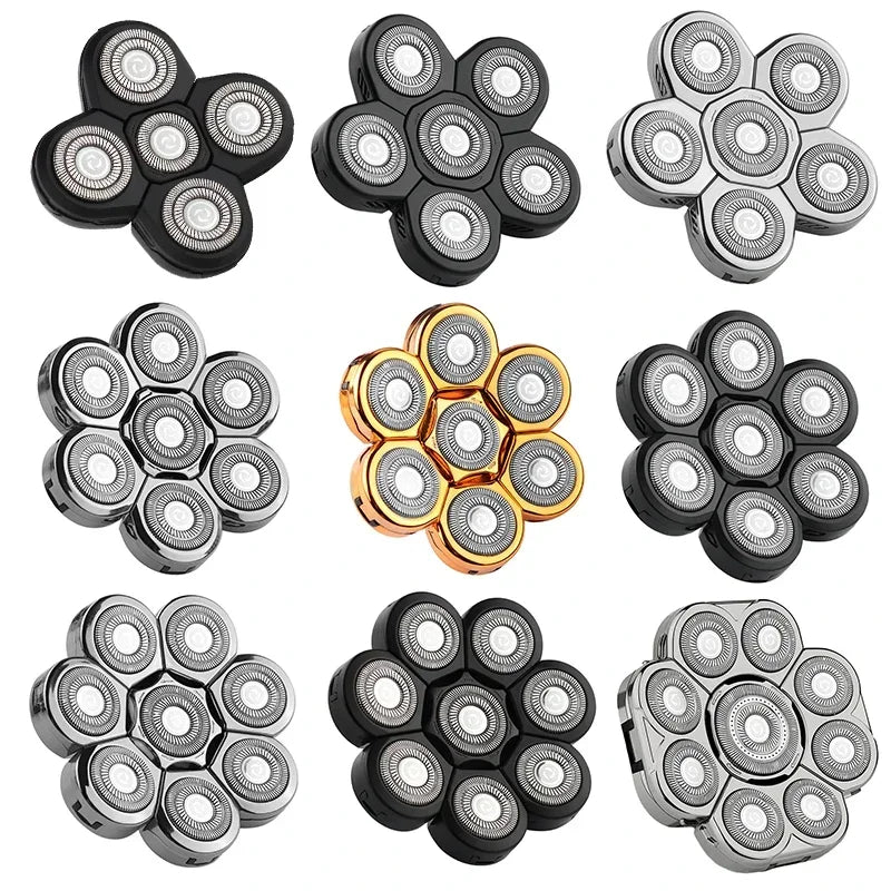 Lame de rechange pour rasoir 3/5/6/7/8/9D, tête flottante, rasoir étanche en acier inoxydable pour hommes