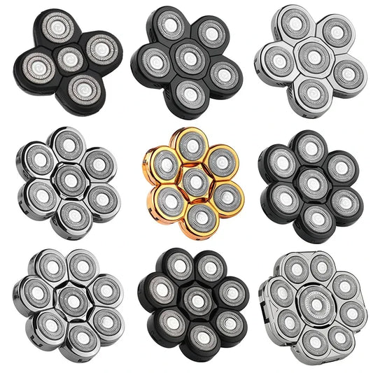Lame de rechange pour rasoir 3/5/6/7/8/9D, tête flottante, rasoir étanche en acier inoxydable pour hommes
