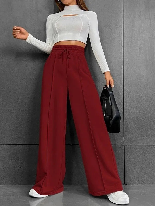 Automne nouveau jambe droite pantalon de survêtement ample pantalon à jambes larges pour la danse en plein air pantalon Long décontracté confortable coupe ample pantalons longs