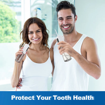 Hydropulseur dentaire sans fil, 3 Modes, irrigateur dentaire Portable, Rechargeable IPX7, étanche, nettoyeur de dents