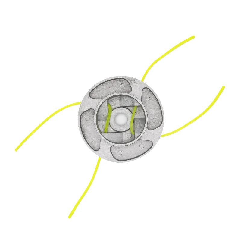 Tête de débroussailleuse universelle avec quatre lignes de coupe pour débroussailleuse