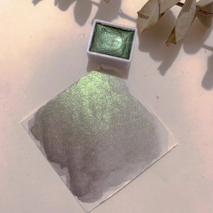 Ensemble de pigments d'interconnexion nacrés monochromes, fournitures d'art et de peinture, peinture à ongles, pigment décoratif solide, 2ml, 36 documents