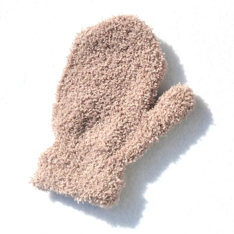 Gants d'hiver chauds pour bébés de 1 à 4 ans, mitaines tricotées en Patchwork, gants à doigts complets pour étudiants de la maternelle
